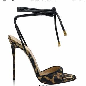 BRAND NEW JOLIE ANIMALIER LEOPARD PRINT HEELS